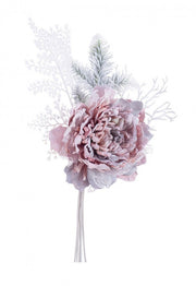 10x Peonia Ginny Cipria Innevato