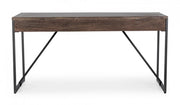 Industrial style Calixte 3-drawer desk 153x66 cm