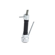 Kitchen mixer tap with chrome finish hand shower h.66x32 cm